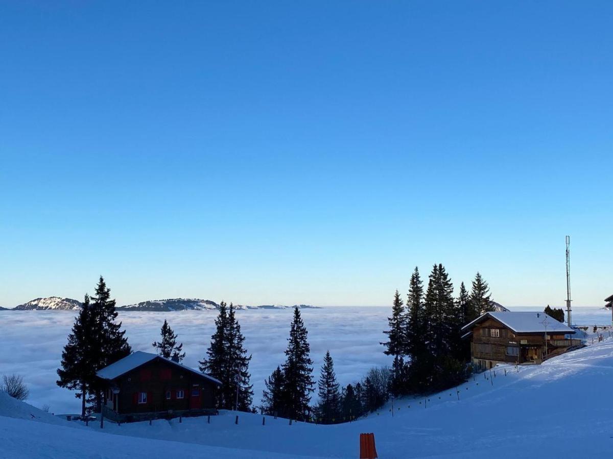 Schoene Ferienwohnung In Traumlage Fewo Solohike Seelisberg Exterior foto